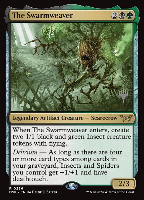 The Swarmweaver — Duskmourn: House of Horror Promos 236p
