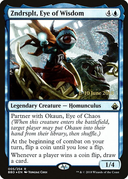 Zndrsplt, Eye of Wisdom — Battlebond Promos 5s