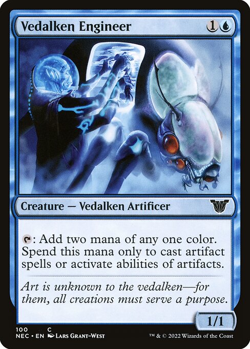 Engenheiro Vedalkeano — Neon Dynasty Commander 100