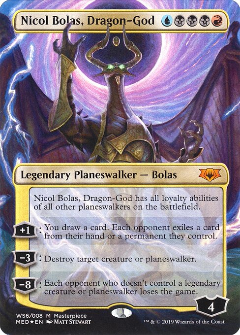 Nicol Bolas, Dragão-deus — Mythic Edition WS6