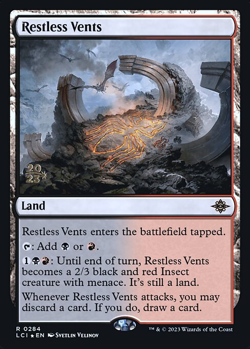 Ventilação Inquieta — The Lost Caverns of Ixalan Promos 284s