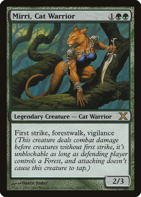 Mirri, Felina Guerreira — Tenth Edition 279