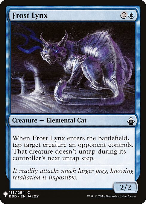 Lince de Gelo — The List BBD-118