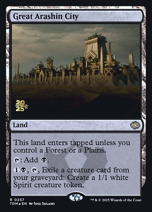 Great Arashin City — Tarkir: Dragonstorm Promos 257s