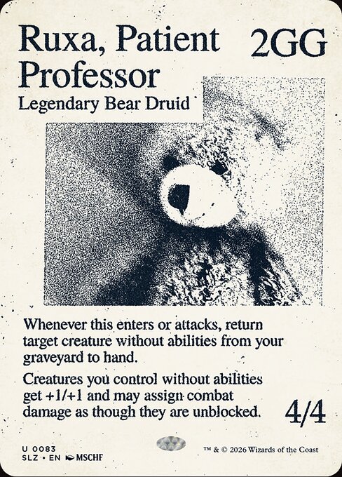 Ruxa, Professor Paciente — The Zeta Set 83