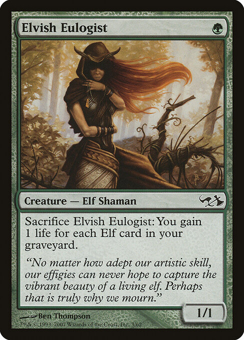 Elogiadora Élfica — Duel Decks: Elves vs. Goblins 3