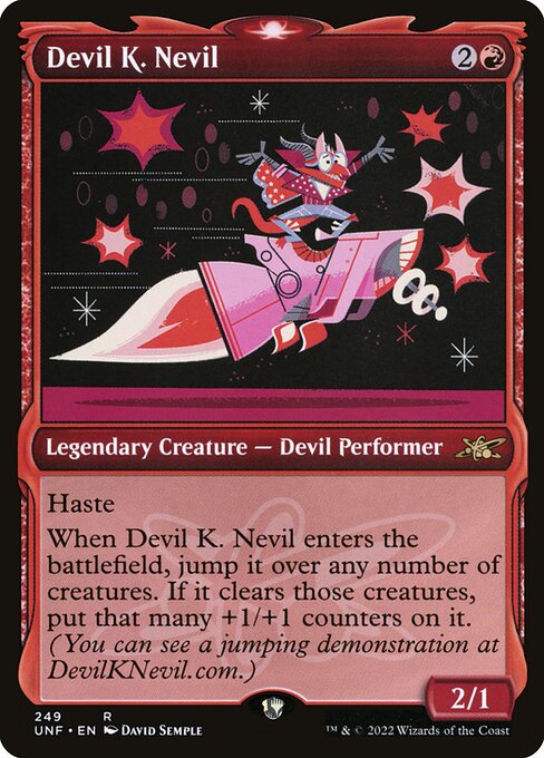 Devil K. Nevil — Unfinity 249