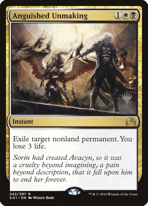 Desfazer Angustiado — Shadows over Innistrad Promos 242p
