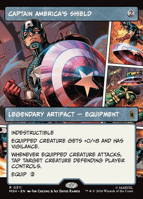 Captain America's Shield — Marvel Super Heroes 311