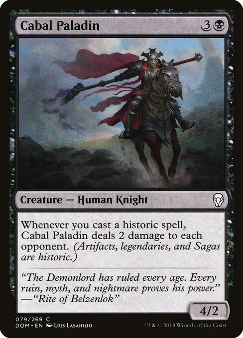 Paladino da Cabala — Dominaria 79