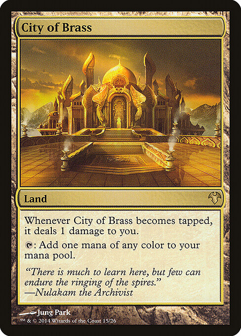 Cidade de Bronze — Modern Event Deck 2014 15