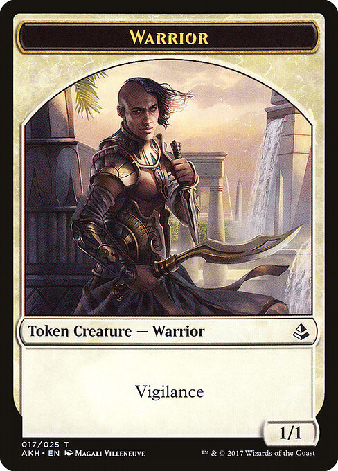 Warrior — Amonkhet Tokens 17