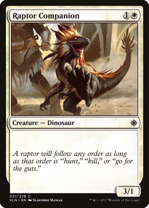 Companheiro Raptor — Ixalan 31
