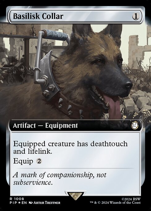 Colar de Basilisco — Fallout 1008