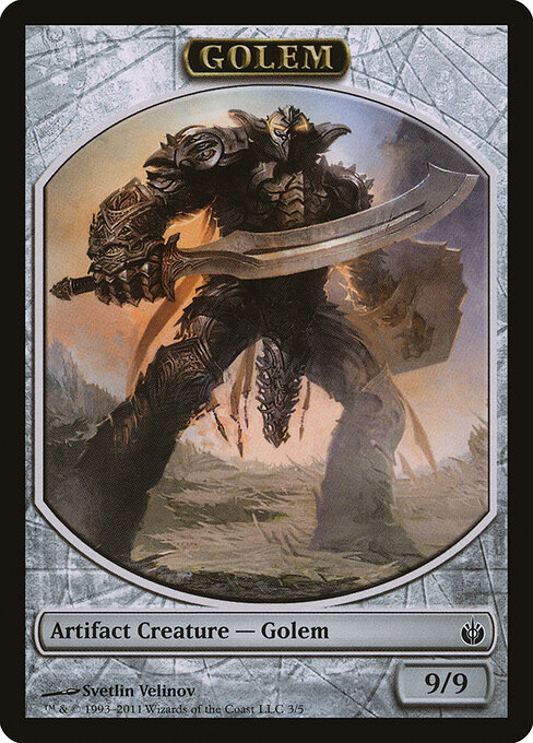 Golem — Mirrodin Besieged Tokens 3
