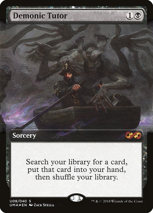 Tutor Demoníaco — Ultimate Box Topper U8