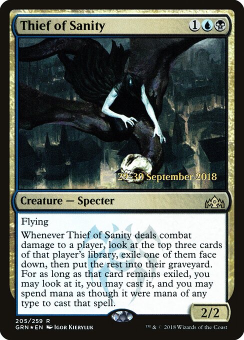 Ladra da Sanidade — Guilds of Ravnica Promos 205s
