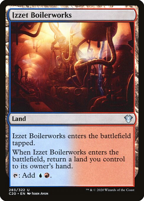 Fábrica de Caldeira Izzet — Commander 2020 283