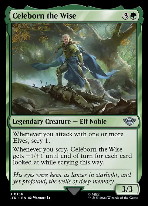 Celeborn, o Sábio — The Lord of the Rings: Tales of Middle-earth 156