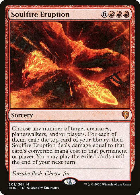 Erupção da Alma-ígnea — Commander Legends 201