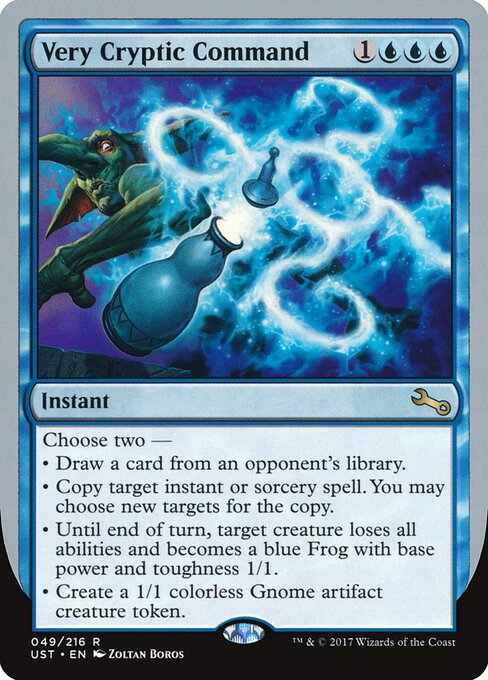 Very Cryptic Command — Unstable 49c