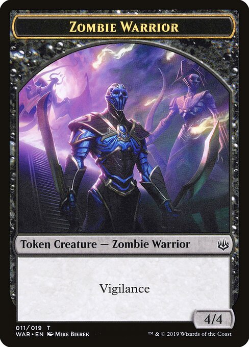 Zombie Warrior — War of the Spark Tokens 11