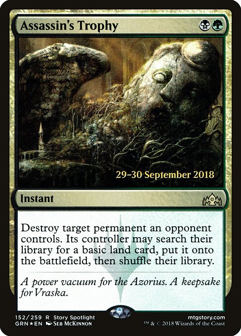 Troféu do Assassino — Guilds of Ravnica Promos 152s