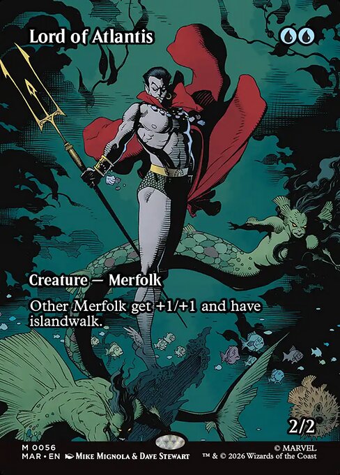 Senhor da Atlântida — Marvel Universe 56