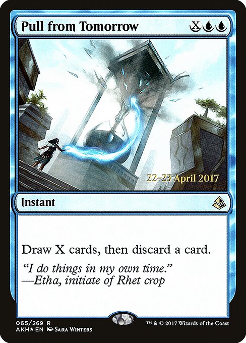 Puxar do Amanhã — Amonkhet Promos 65s