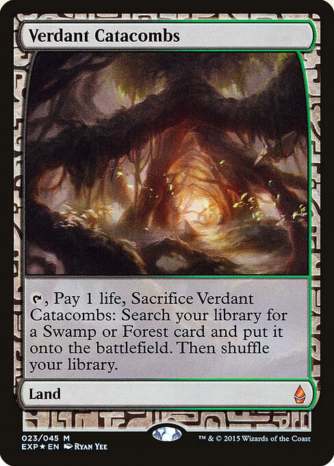 Catacumbas Verdejantes — Zendikar Expeditions 23