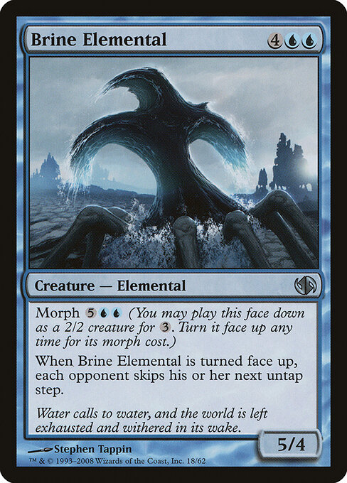 Elemental de Salmoura — Duel Decks: Jace vs. Chandra 18