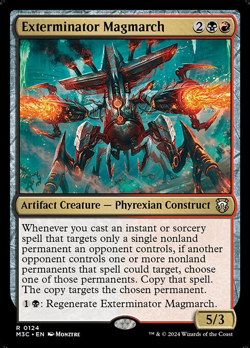 Exterminator Magmarch — Modern Horizons 3 Commander 124