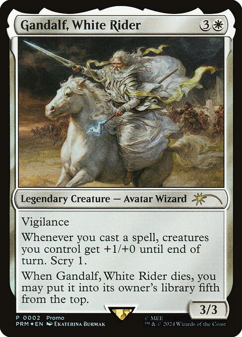 Gandalf, Cavaleiro Branco — Tales of Middle-earth Deluxe Commander Kit 2