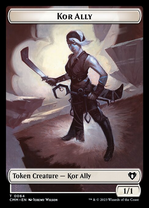 Kor Ally — Commander Masters Tokens 64