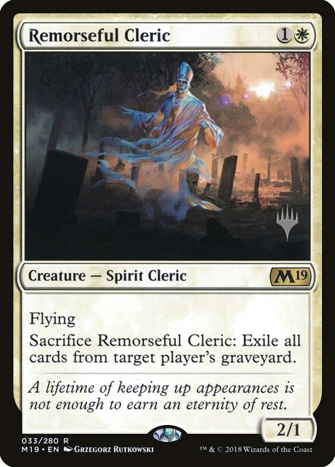 Clérigo Arrependido — Core Set 2019 Promos 33p