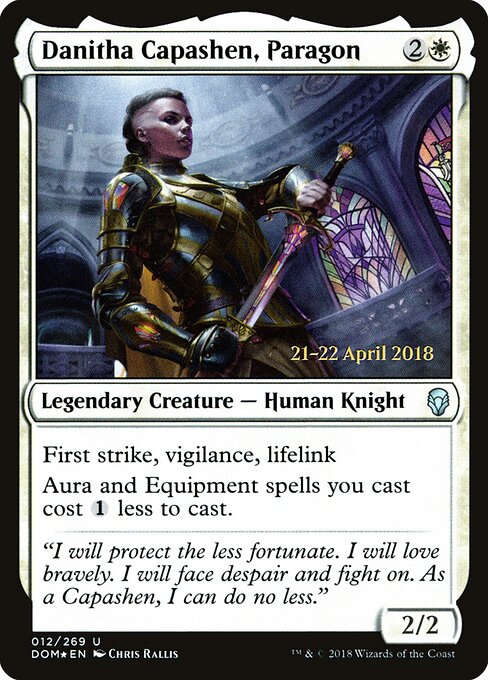 Danitha Capashena, Paradigma — Dominaria Promos 12s