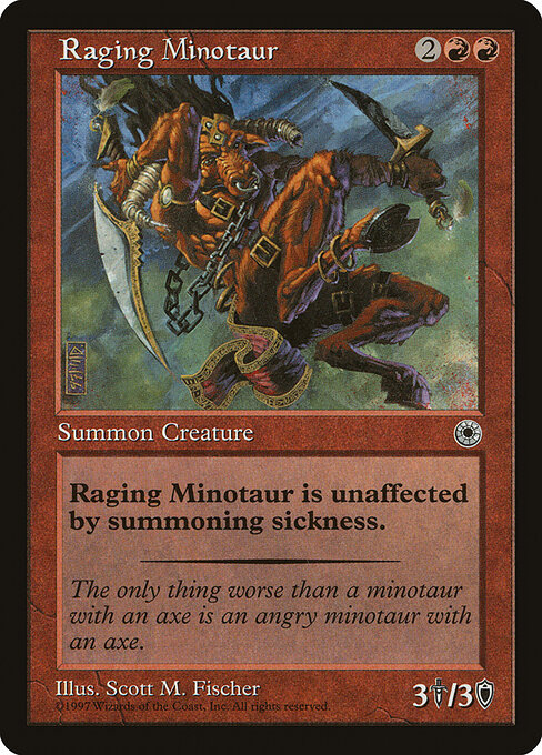 Raging Minotaur — Portal 146