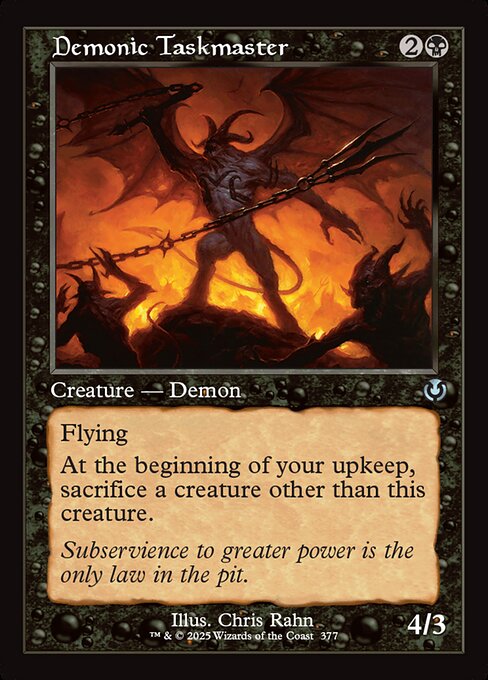 Capataz Demoníaco — Innistrad Remastered 377