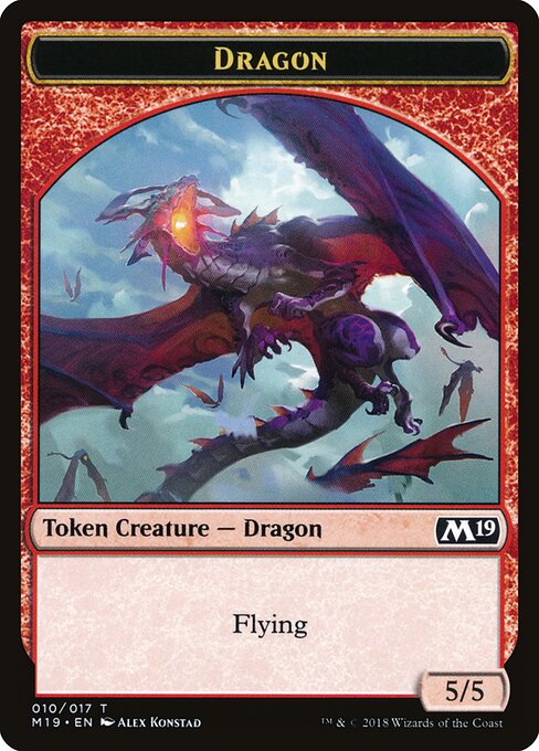 Dragon — Core Set 2019 Tokens 10