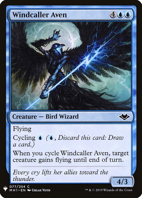 Aviana Invocadora de Vento — The List MH1-77