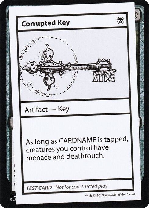 Corrupted Key — Mystery Booster Playtest Cards 2021 39