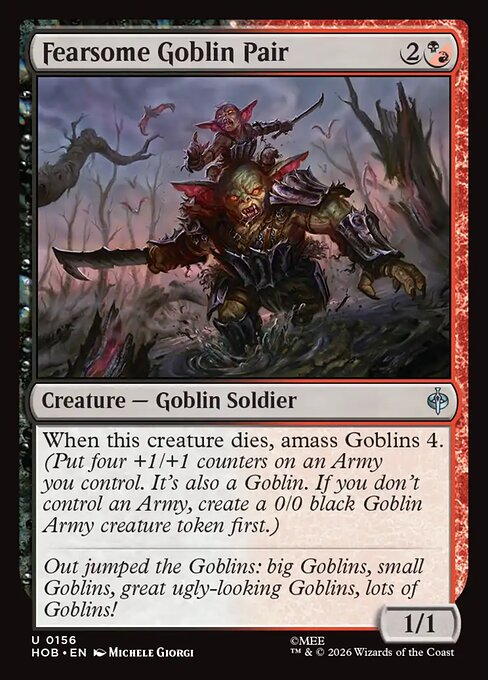 Fearsome Goblin Pair — The Hobbit 156