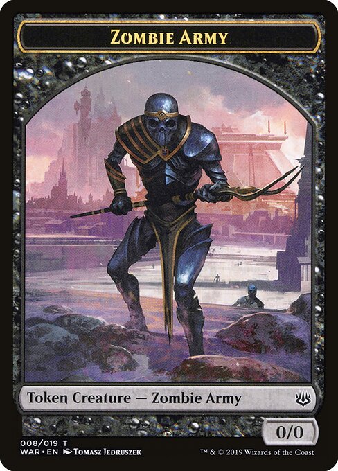 Zombie Army — War of the Spark Tokens 8