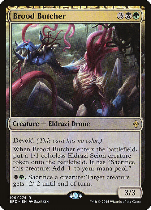Carniceiro da Prole — Battle for Zendikar 199