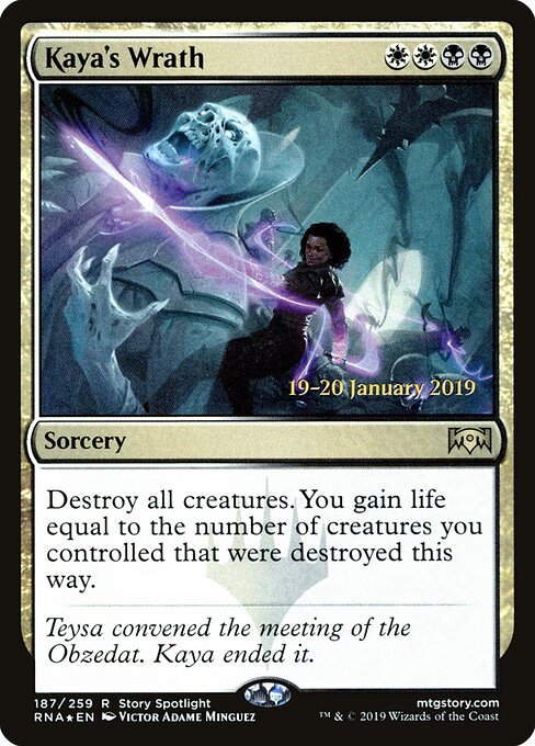Ira de Kaya — Ravnica Allegiance Promos 187s
