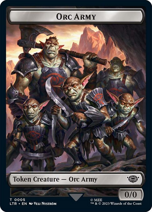 Orc Army — Tales of Middle-earth Tokens 5