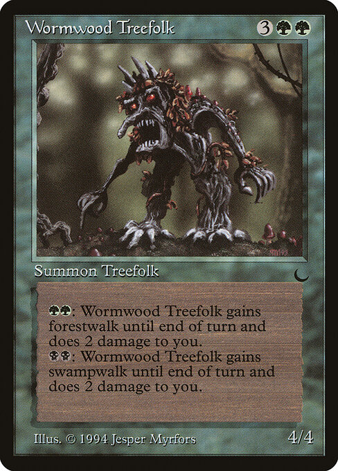 Wormwood Treefolk — The Dark 92