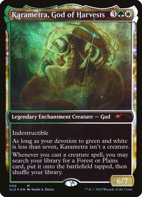 Carametra, Deusa da Colheita — Secret Lair Drop 69