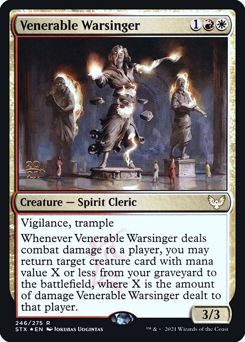 Belicantora Venerável — Strixhaven: School of Mages Promos 246s