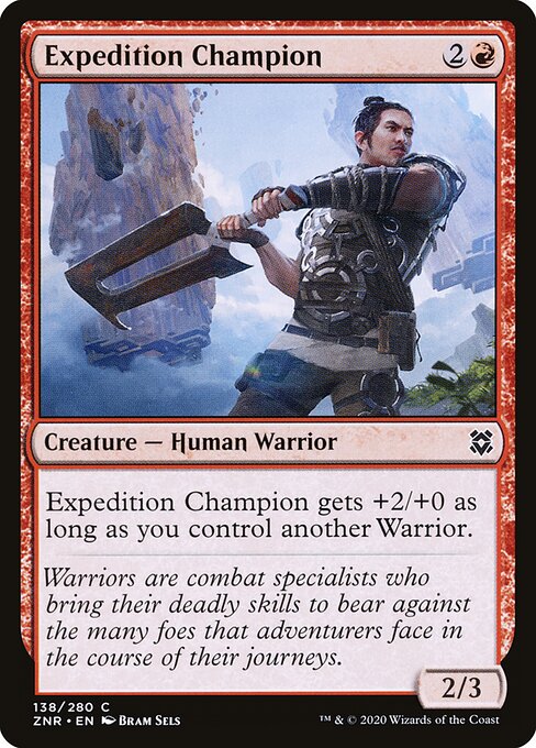 Campeão da Expedição — Zendikar Rising 138